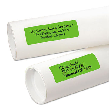Avery® Printable Self-adhesive Removable Color-coding Labels, 0.75" Dia., Yellow, 24-sheet, 42 Sheets-pack, (5462) freeshipping - TVN Wholesale